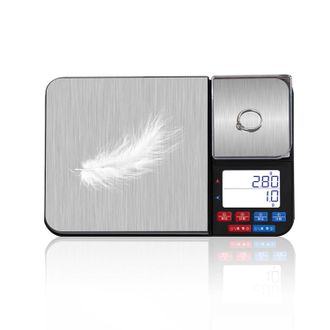 OEM Balanza De Cocina Digital [5 Kg/0,01 G], Balanza De Alta Precisi&oacute;n Con Pantalla Lcd, Funciones De Tara Y Pcs, Balanza De Alimentos De Acero Inoxidable