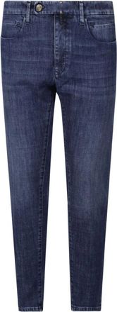 Incotex Premium Denim Slim Fit Jeans - Heren - Slim Fit Jeans - Blauw - W37 - Denim - Jeans