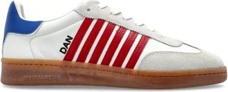 Dsquared2 Boxer Sneakers - Dames - Sneakers - Grijs - 38 1/2 EU - Leer - Schoenen