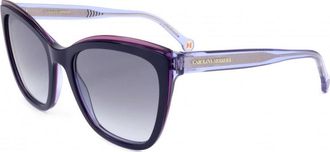 Carolina Herrera Womens HER0188-S-WOI-55 HER0188 55 S WOI Sunglasses - Blue - One Size