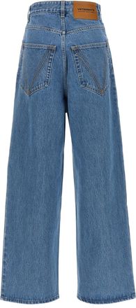 VETEMENTS Womens Blue Cotton Relaxed Fit Jeans Clothing