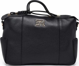 Ermanno Scervino Structured Violeta Handbag With Dual Carrying Options