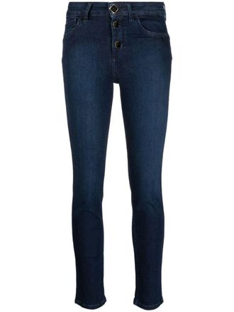 Liu Jo Jeans skinny a vita media - Blu