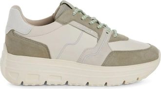 Tamaris Schoenen, Dames, Beige, 39 EU, Leer, Lage Sneakers
