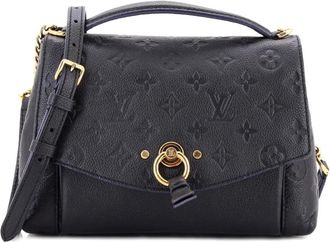 Louis Vuitton Blanche Handbag Monogram Empreinte Leather BB shoulder bag - Zwart