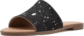 Dingo Moo Moo Womens Sandals Black : 6.5 B - Medium, Hair Calf