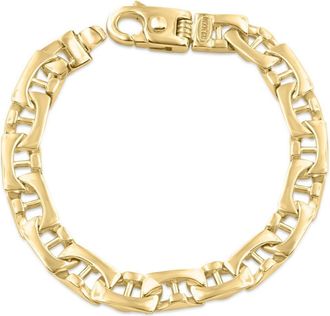 Pompeii3 Mens Link 14k Gold (44gram) or Platinum (71gram) 8.5mm Link Bracelet 8.5
