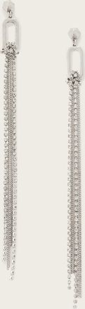 AllSaints April Chain Fringe Earrings