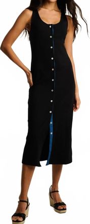 Lisa Todd Pure Rib Dress In Black