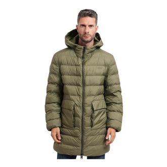 HUGO BOSS Hombre, Abrigos, Verde, Talla: XL