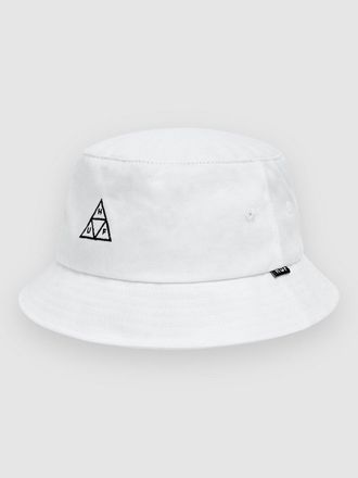 HUF Essentials Triple Triangle Bucket Hat wit