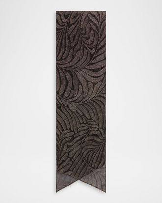 Ralph Lauren Collection Floral Silk Wrap Scarf