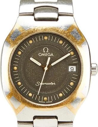 Omega Pre-owned Watches, male, Yellow, Size: ONE SIZE Pre-owned Stainless Steel watches