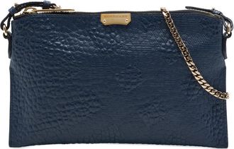Burberry Pre-owned Burberry Small Grain Check Embossed Leather Chichester Crossbody Ladies 6MQSWMK1ZAJGWMWX
