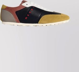 Marni leather low-top sneakers