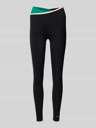 P.E Nation Slim Fit Leggins mit Logo-Print in Black, Gr&ouml;&szlig;e XL