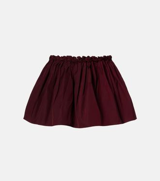 Shushu/Tong Gathered miniskirt