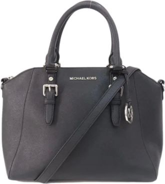 Michael Kors Pre-owned Tote Bags, female, Black, Size: ONE SIZE Pre-owned Plastic totes