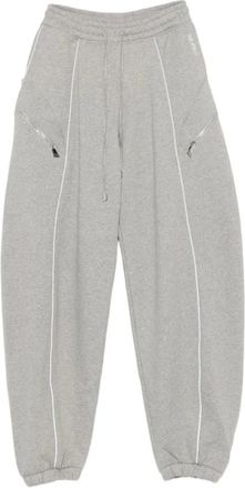 The Attico Broeken, Dames, Grijs, M, Nylon, THE Attico T-shirts and Polos