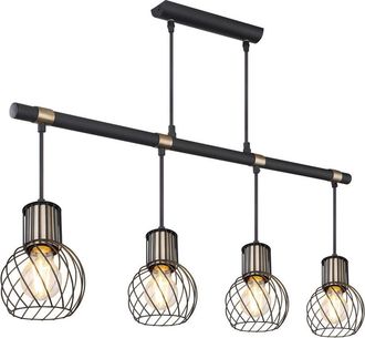 Globo Lighting L&aacute;mpara Colgante - Argusto - Negro - Metal - Gran L&aacute;mpara - Globo