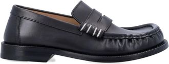 J.W.Anderson Leren loafers - Zwart