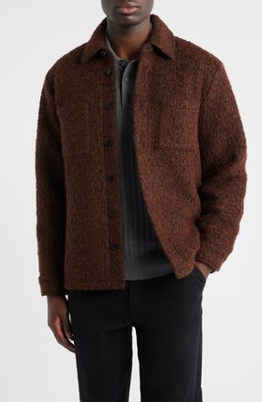 Wax London Mount Reversible Overshirt in Brown at Nordstrom, Size Xx-Large