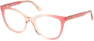 Guess Gu 50114 Eyeglasses - unisex - Brillen - Roze - 53 MM - Accessoires