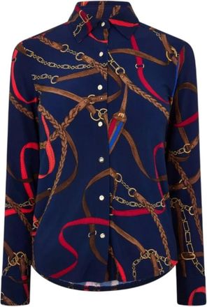 Ralph Lauren Donna, Camicette, Blu, XL, new