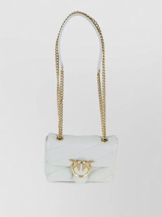 Pinko love puff baby shoulder chain bag