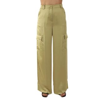 Marella Mujer, Pantalones, Verde, Talla: M