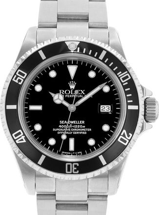 Rolex Pre-owned Rolex Sea-Dweller 4000 Automatic Black Dial Mens Watch 16600 BKSO