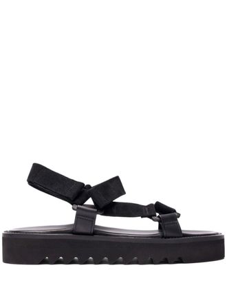 Scarosso Wooster V suede sandals - Black