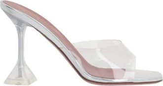 Amina Muaddi Donna, Scarpe, Grigio, 41 EU, new