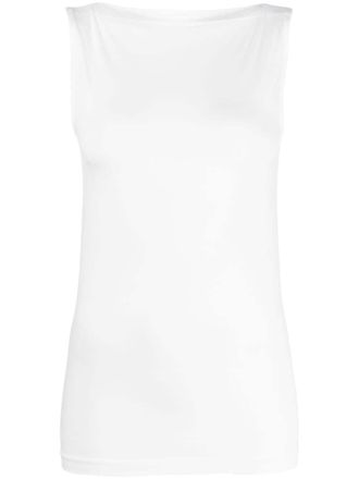 Wolford boat-neck tank top - women - Modal/Elastane/Polyester - S - White