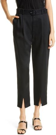 Ted Baker Womens Ninette Tapered Ankle Trousers in Black at Nordstrom, Size 5