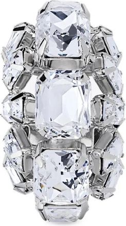 Area Ear cuff con cristalli - Argento