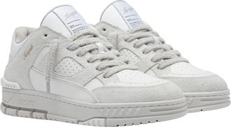 Axel Arigato Womens Sneakers Area Lo Fluffy White-Off White Upper: Leather-Suede Trainers White/off Leather/suede