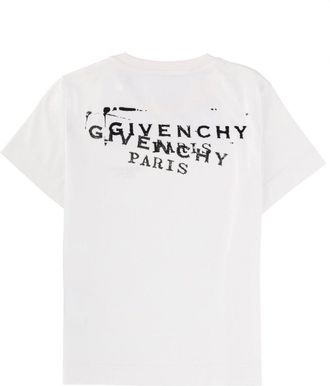 Givenchy Logo-Embroidered T-Shirt - White