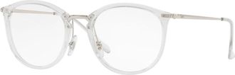 Ray-Ban Prachtige Kristallen Brillenmonturen - Dames - Brillen - Grijs - 51 MM - Accessoires