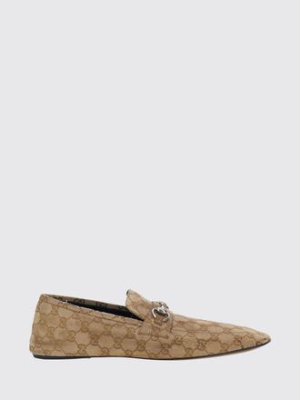 Gucci Mocassino in misto cotone used con monogram GG jacquard