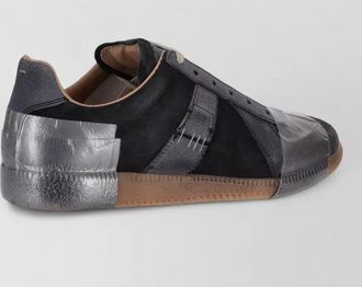 Maison Margiela leather low-top sneakers