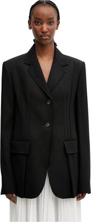 Sportmax Jassen, Dames, Zwart, XS, Spxboemia Blazer