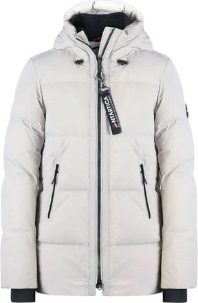 Antartica Marit hooded puffer jacket - women - Polyamide - 46 - White