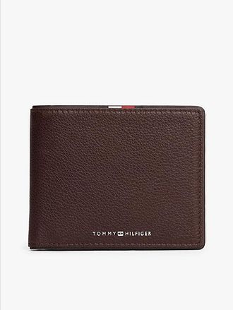 Tommy Hilfiger Corporate Leather Card And Coin Wallet