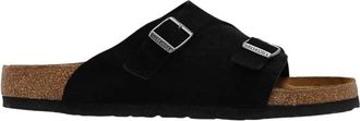 Birkenstock Zurich - Heren - Sandalen - Zwart - 42 EU - Leer - Schoenen