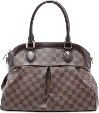 Louis Vuitton Pre-owned Handbags, female, Brown, Size: ONE SIZE Pre-owned Structured Top Handle Bag
