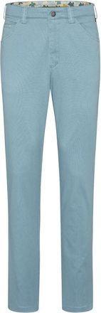 Meyer Lichtblauwe Dublin Broek - Heren - Slim Fit Broeken - Blauw - W30 - Broeken