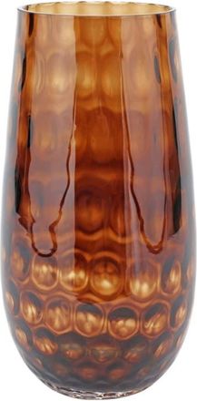 Vietri Bolla Pebbled Glass Medium Vase in Brown at Nordstrom