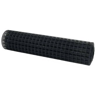 Berkfield Home Euro Fence Grey 1.4x10 m Steel