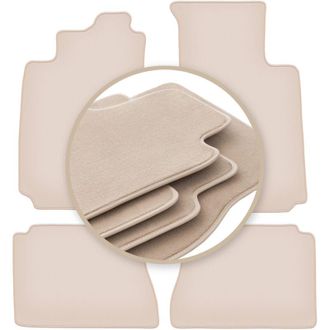 OEM Alfombrillas Premium Beige Para: Renault Megane I Berlina, Cl&aacute;sica, Hatchback, Gran Tourer, Familiar 1995-2002